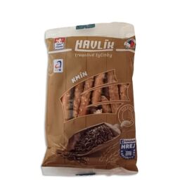 Havlík - tyčinky se sýrem a solí - Kmín, 90 g